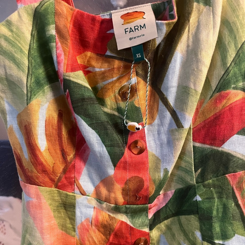 NWOT Farm Rio Dress - Picture 3 of 5
